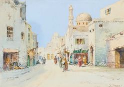 S. POWER (LATE 19TH/EARLY 20TH CENTURY) PAIR OF VIEWS OF CAIRO