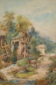 JOHN MACPHERSON (FL 1858-1891) HUBER WATERMILL, NORTH WALES
