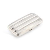 A VICTORIAN SILVER CIGAR CASE