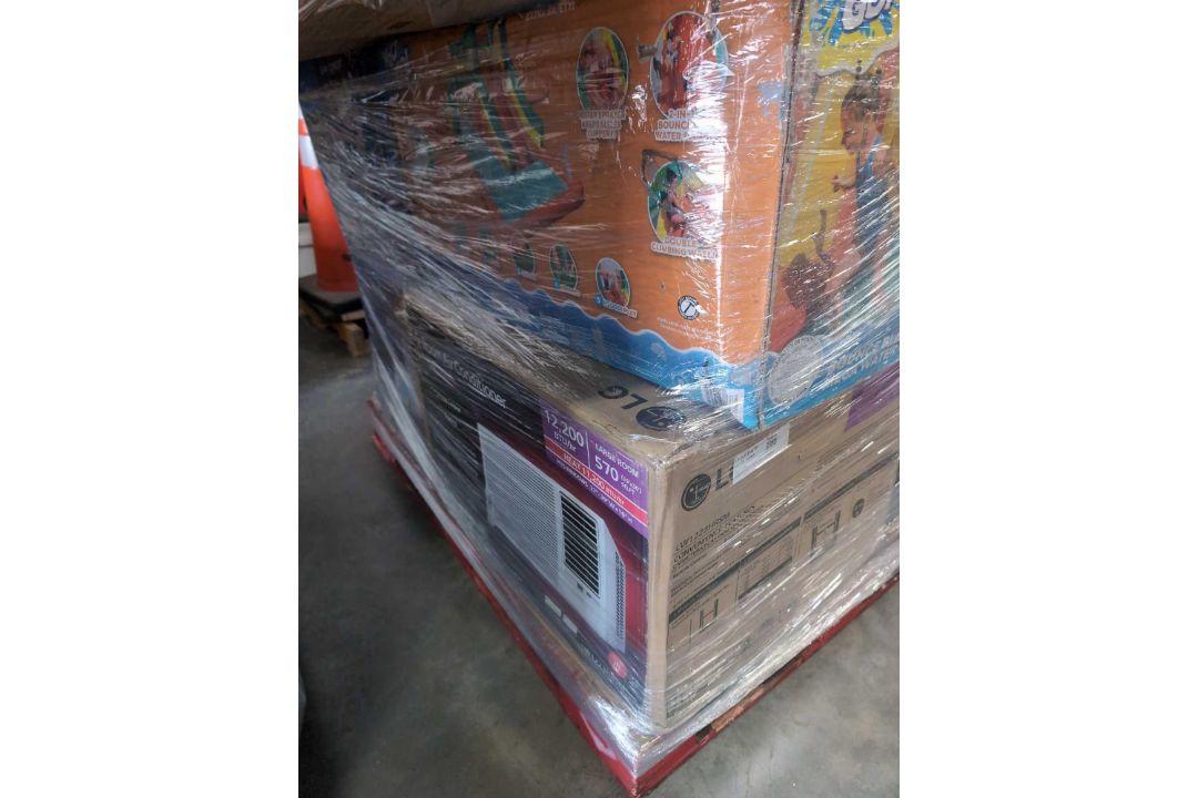 Garbage can, Cornhole, H2og0, LG Ac unit, Primo water, mattress, sunbrella, wagon, Trek marlin 5, an - Image 4 of 18
