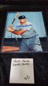 Mickey Mantle signed photo