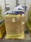 big box in a box cleaning supplies laundry products twill shorts cocoa pebbles disinfecting wipes ce