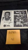 Sam Perkins signed photo