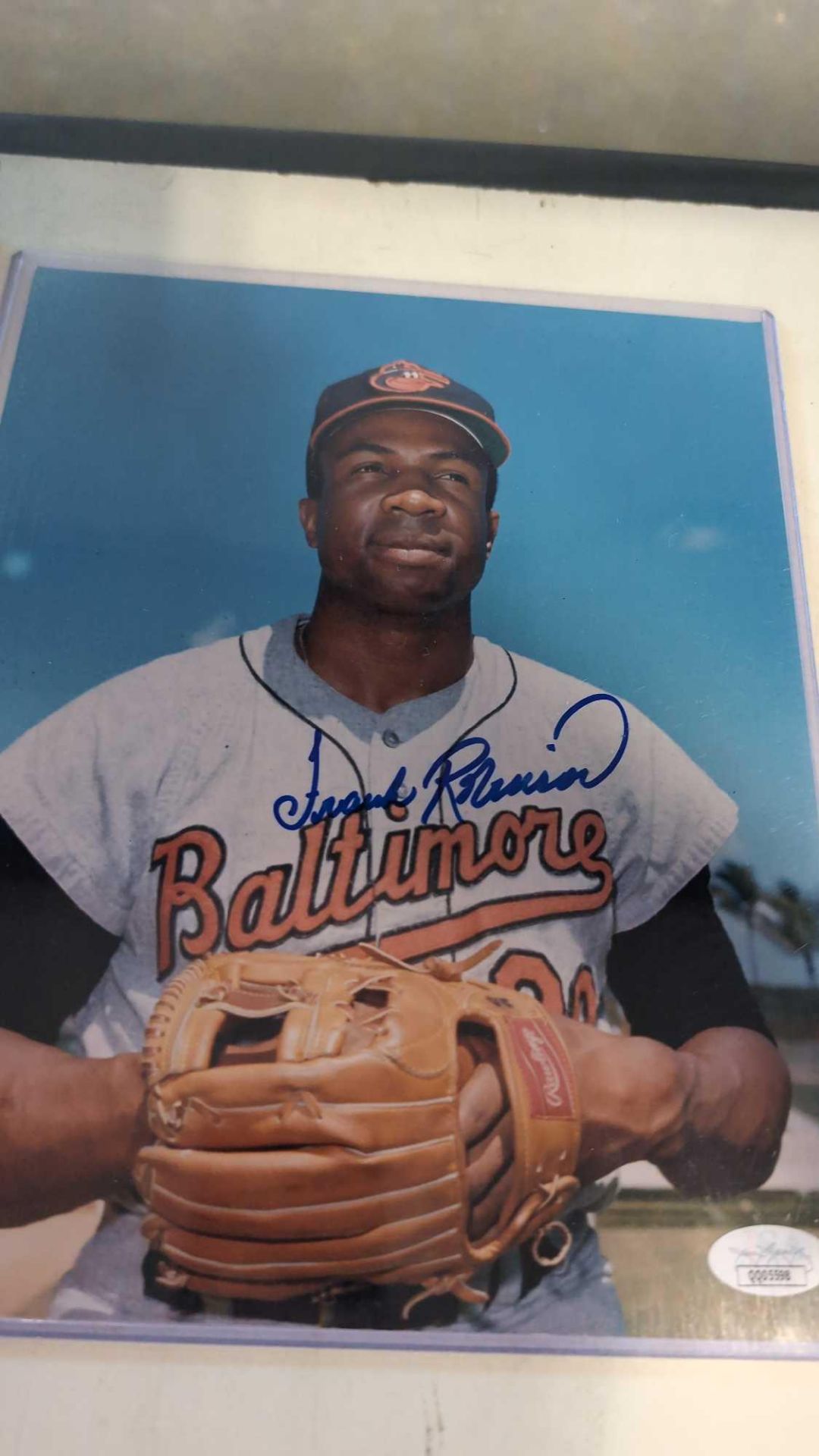 Frank Robinson signed photo - Image 2 of 2