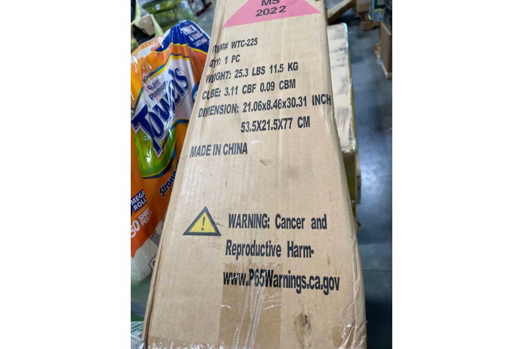 big box store in box: bounter, Coffee creamer, Dog treats, suitcase, towels, Cups, plates, wagon, an - Image 7 of 8