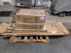 Cosco Folding chairs, 4 Lifetime tables, varying lengths