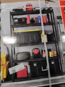 Two 5 shelf storage rack, Heavy duty shelving rack
