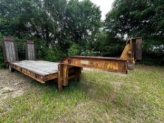 1974 Birmingham 415FLZ Single Axle Flatbed Trailer