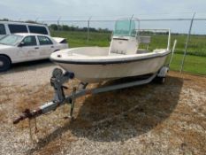 2000 Brunswick Fiberglass Boat and Trailer