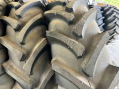 (2) Unused 18.4 x 38 Ascenso Brand Tires
