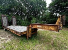 1974 Birmingham 415FLZ Single Axle Flatbed Trailer