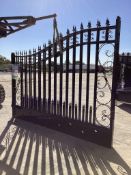 Unused 2024 Greatbear 20ft Bi-Parting Iron Gate. With artwork 