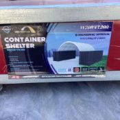 2024 Gold Mountain 20ft x 20ft Dome Container Shelter (New/Unused)