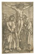 Nach DÜRER (*1471), Christus am Kreuz, KSt. Renaissance Religiös 1700-1749 Druck