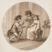 BARTOLOZZI (*1728) nach BUNBURY (*1750), Lord Thomas and Fair Annett,  1784, Cra