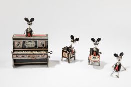 Marx Toys - "Marx Merry Makers" mouse band, 1935-1940