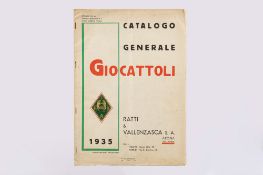 General Toy catalog Ratti and Vallanzasca, 1935