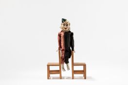 Migualt - Acrobat clown with chairs, 1930-1940