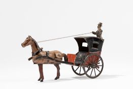 Fernand Martin - Carriage with horse, 1900-1910