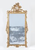 Carved, painted and gilded wooden mirror Venice, circa 1760