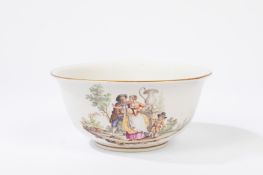 Polychrome porcelain bowl late 18th/early 19th century