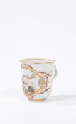 Polychrome porcelain cup Ginori manufacture, Doccia, circa 1770