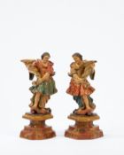 Two wooden sculptures 18th century