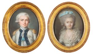 Scuola francese, secolo XVIII - Dipinti / Nicolas Louis Auguste de Grimoard de Beauvoir du Roure de