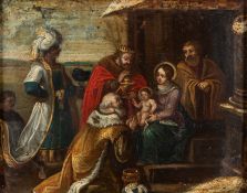 Scuola fiamminga, fine secolo XVI - inizi secolo XVII - Dipinti / Adoration of the Magi
