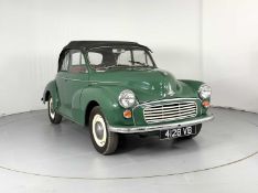 1963 Morris Minor 1000 Cabriolet
