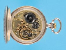Zenith - Marksman's watch with relief depiction of a crossbowman and inscription "You know the marks