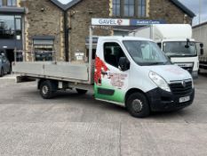 2016 Vauxhall Movano F3500 CDTI Dropside Scaffold Van, Engine Size: 2299cc, Date of First