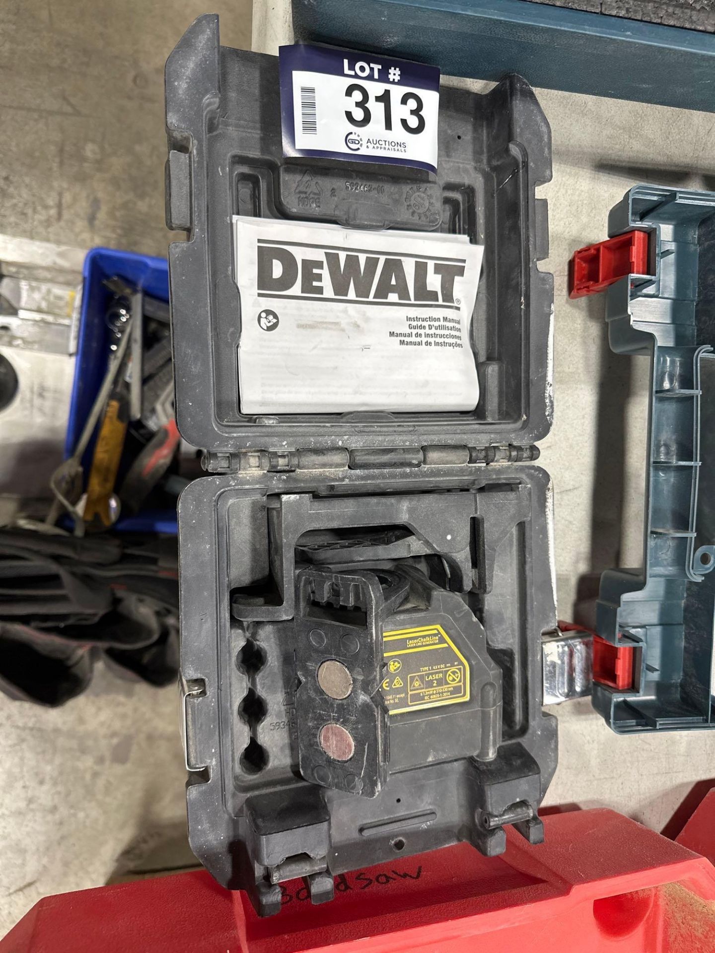 Dewalt DW088CG Laser Chalk Line