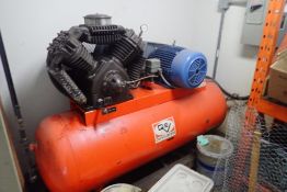 DeVilBiss VAV-5060 15hp Twin Head Air Compressor.