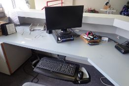 Lot of Monitor, Keyboard and Mouse. *COMPUTER NOT INCLUDED*