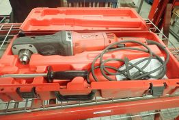 Milwaukee Super Hawg Right Angle Drill.