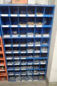 Lot of Bolt Bin w/Contents inc. Asst. Bolts, Washers and Nuts.
