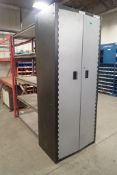 Lot of Procore Storage Cabinet w/Contents and Metal Shelving Unit.