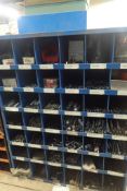 Lot of Bolt Bin w/Asst. Concrete Anchors, Machine Screws, etc.