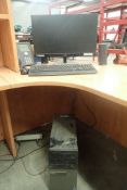 Lot of Dell Optiplex 3010 Desktop Computer, Monitor, Keyboard, Mouse and Speakers-NO PASSWORDS.