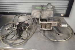 Telesis TMC420 Engraver w/Norgren Gauges.