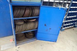 Premier Shop Cabinet w/Asst. Grinding Discs.