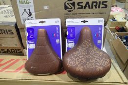 Lot of (9) Selle Royal Classic Ondina Relaxed Saddle and (5) Driller Saddle Seats.