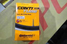 Lot of (4) Cases Continental Inner Tubes 700C x 25-32c Presta Valve 42mm Race 28 (700C) Wide.
