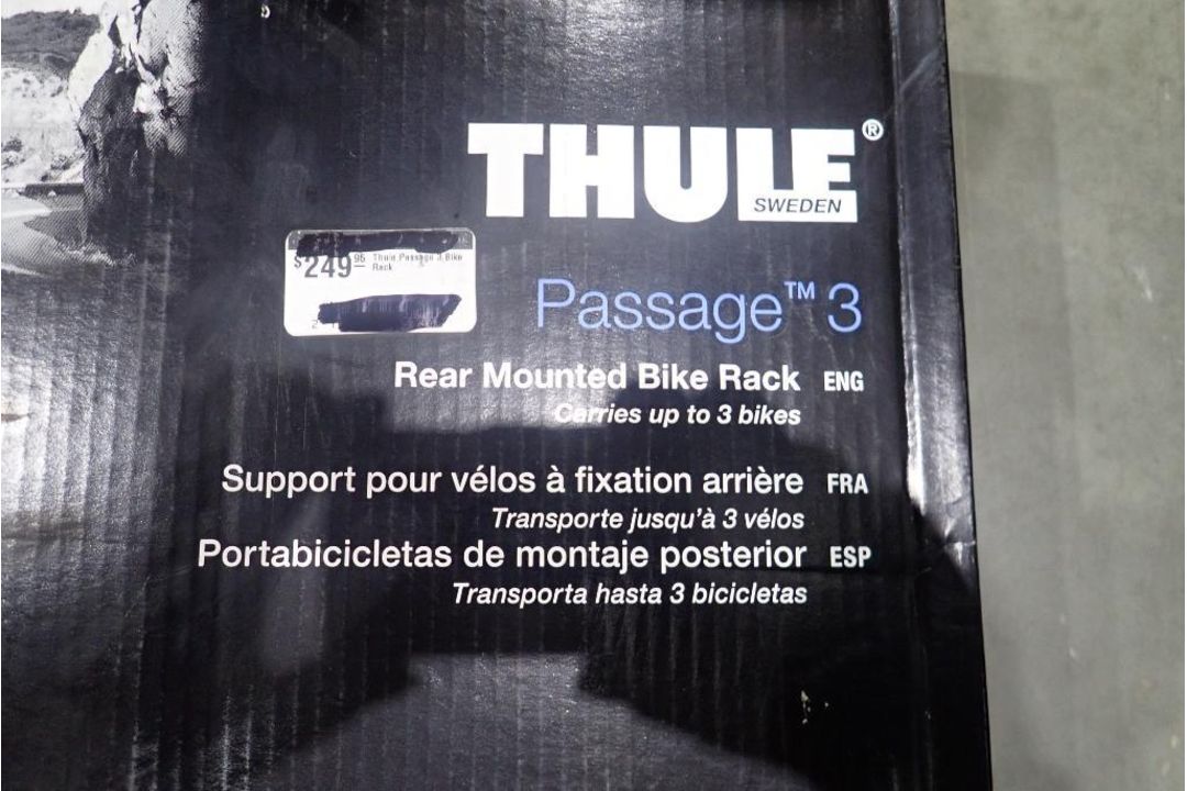 Thule Passage 3 Rear Mounted 3-Place Bike Rack. - Image 3 of 3