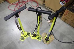 Lot of (3) Specialized Air Tool HP Floor Pumps.