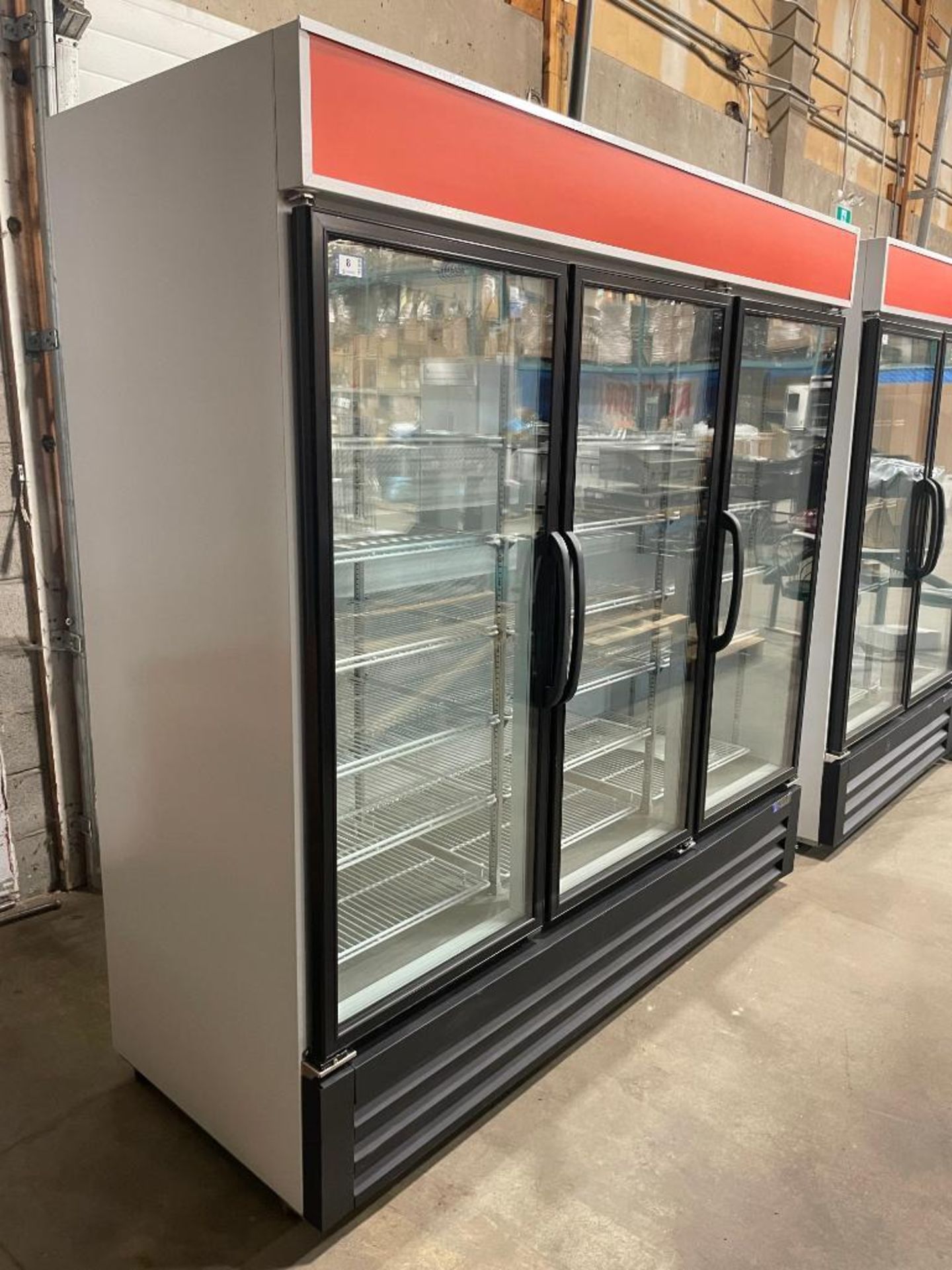 MASTER-BILT MBGRP74-HG TRIPLE GLASS DOOR COOLER - Image 3 of 12