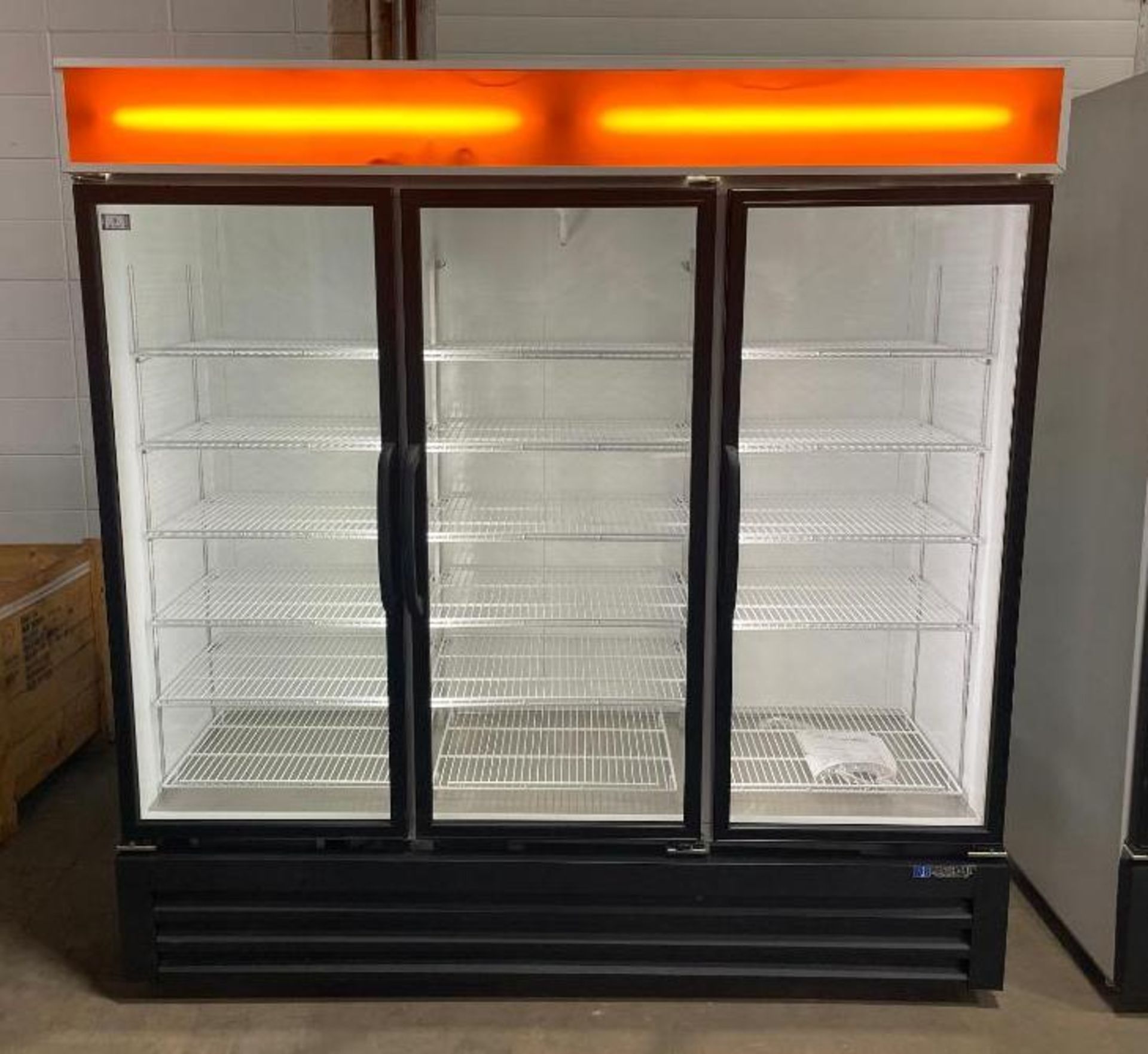 MASTER-BILT MBGRP74-HG TRIPLE GLASS DOOR COOLER