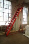 Mobile 12' Warehouse Stairs.