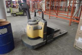 Caterpillar Electric Pallet Jack- NO BATTERY, REQUIRES REPAIR.